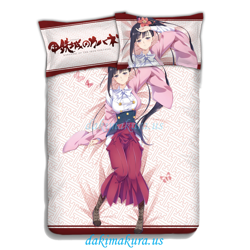 Ayame Yomogawa - Kabaneri the Iron Fortress Japanese Anime Bed Sheet Duvet Covers